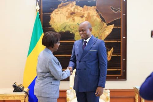 « Le Président de la Transition Gabonaise S’Entretient avec la Secrétaire Générale de l’OIF pour Renforcer la Démocratie »